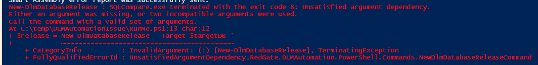 DLmAutomationIssue